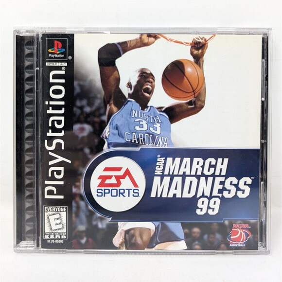 Lot Of 3 Basketball Games NBA Live 98 2000 NCAA March Madness 99 PlayStation 1 - Picture 2 of 10